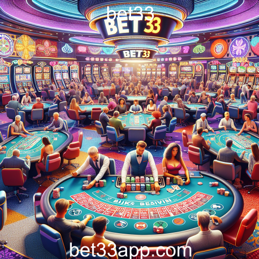 Explorando as Mesas de Jogos na Bet33